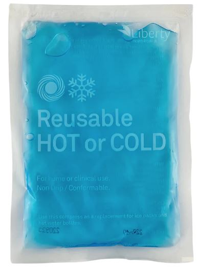 Hot/Cold Gel Pack Reusable 12x18cm - Each