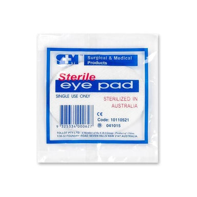 Eye Pads Sterile - QureMed