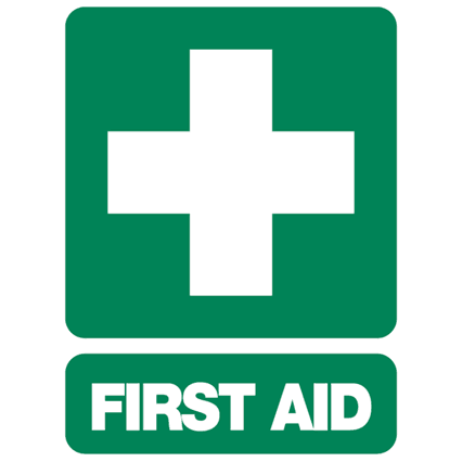 First Aid Sign 600 x 450mm - QureMed