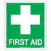 First Aid Sticker 120x140mm - QureMed