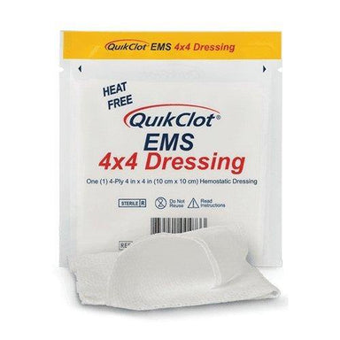 QuikClot EMS 10x10cm Dressing - QureMed