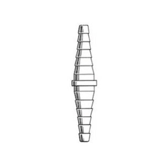 Connector Tube Argyle5/1 Ridges Fit 7.9-14.3mm ID | QureMed
