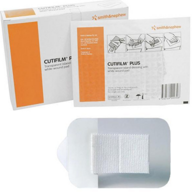 Cutifilm Plus Transparent Island Dressing - QureMed