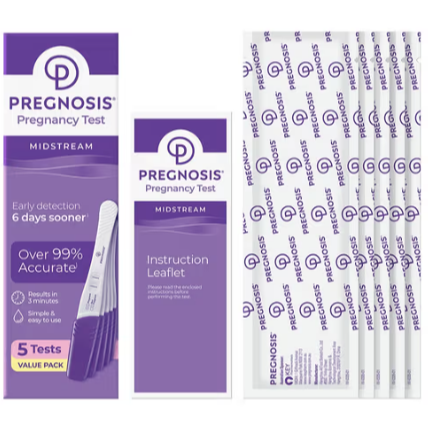 PREGNOSIS PREGNACY TEST pkt5 - Quremed