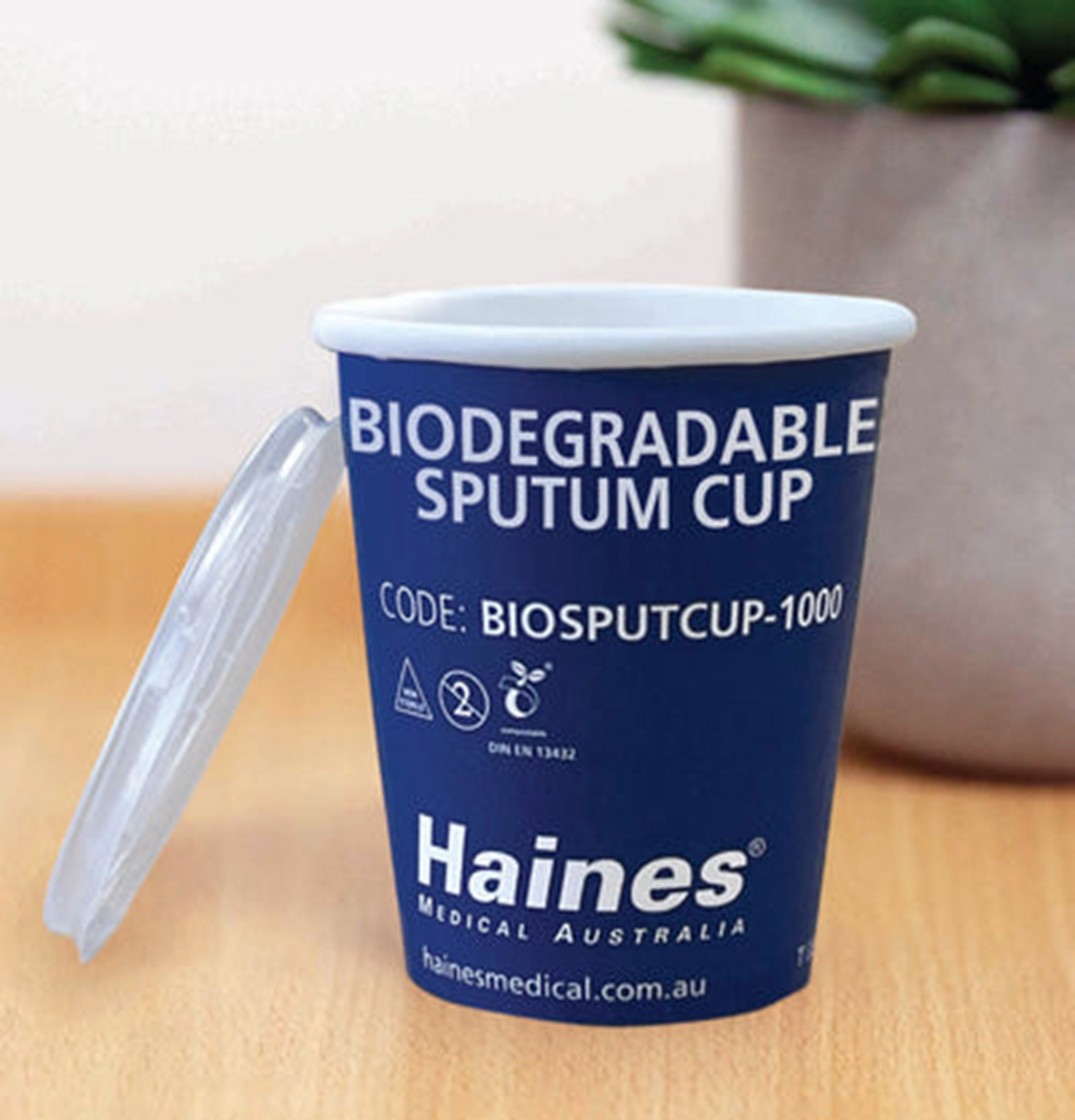 Biodegradable Sputum Cup 250ml