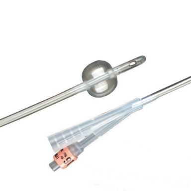 Catheter Foley 2-Way 10ml Silicone - QureMed