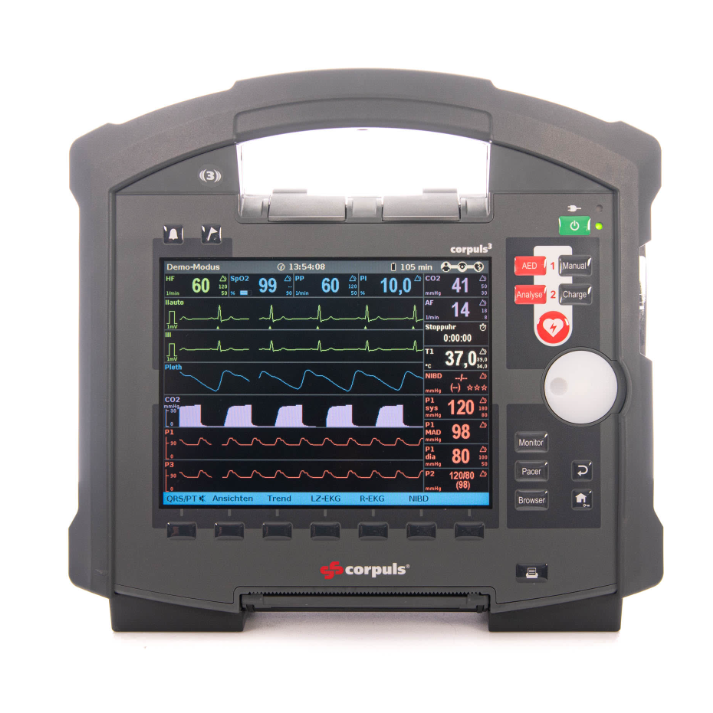 Corpuls3 Touch Modular Defibrillator & Monitor
