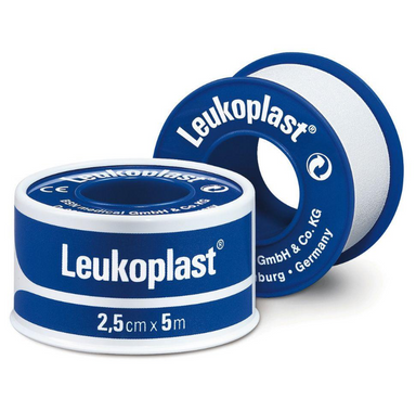 Leukoplast Waterproof Tape 2.5cm x 5m - QureMed