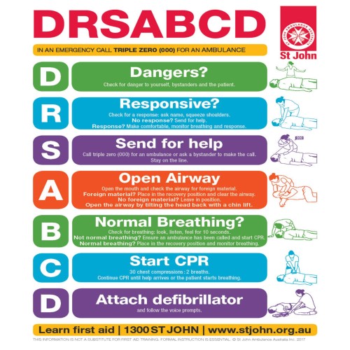 Chart - DR ABCD Resuscitation Chart
