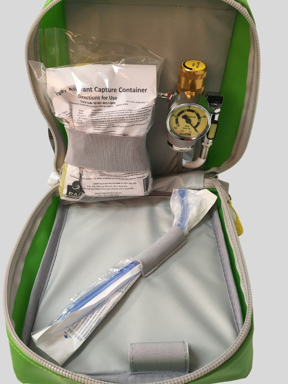 Neann OxyresQ + Soft Pack Oxy  Bag Only - Green