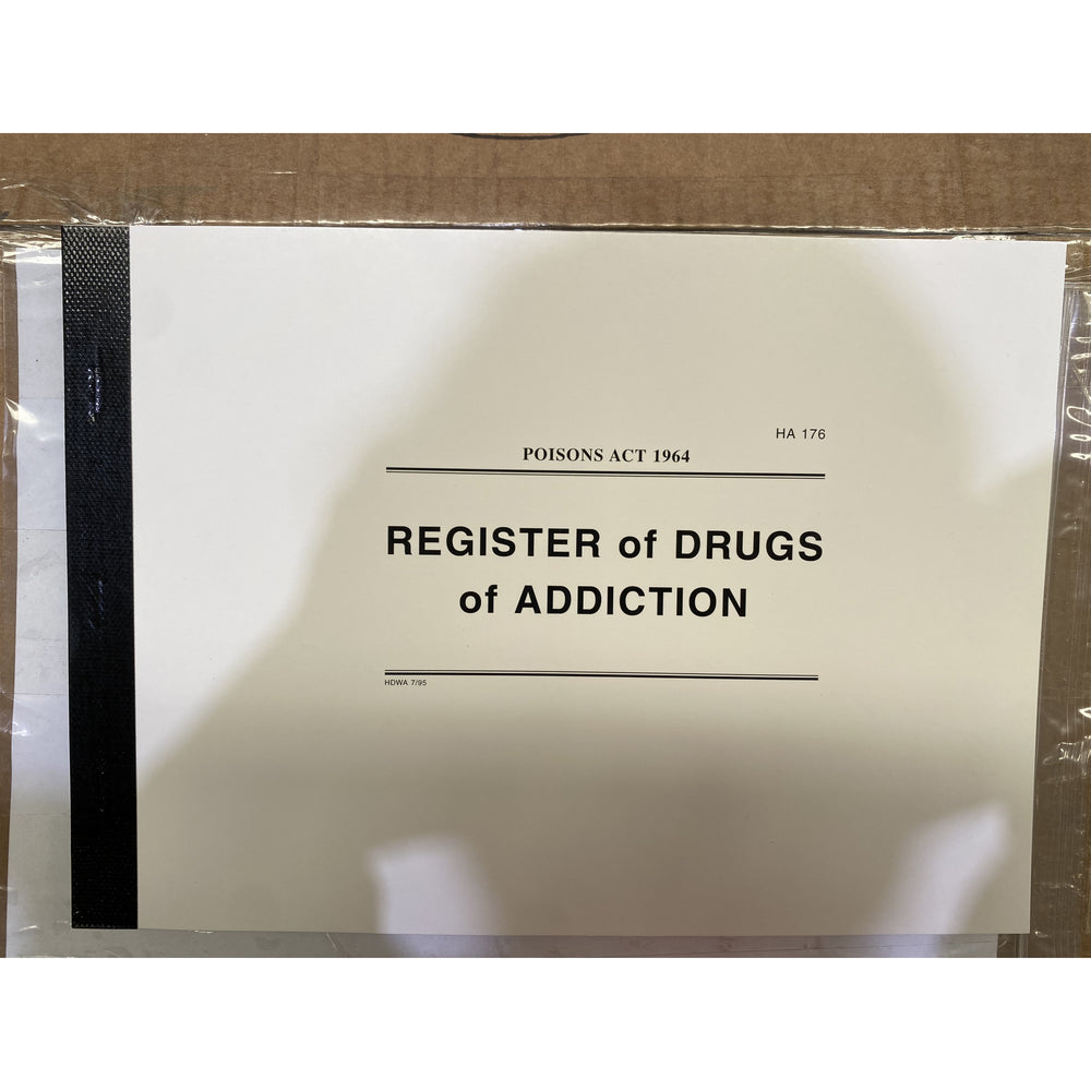 Drug Register HA176 Dispensary