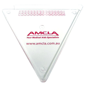 Triangular Pill Counting Tray - Each | QureMed