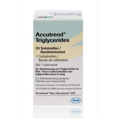 Accutrend TG Triglycerides Test Strips - QureMed