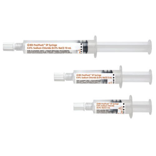 BD PosiFlush Pre-Fill XS Saline Syringe 10ml - Box 30
