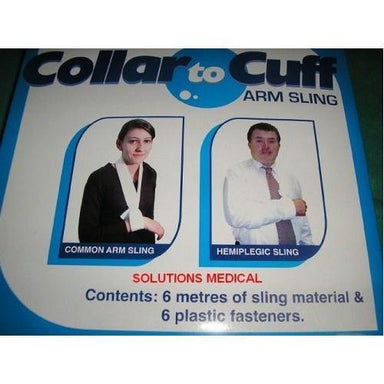 Collar & Cuff Sling Material 5cm x 6m - QureMed