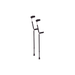 Crutches Eco Aluminium Forearm/Elbow Pair - QureMed