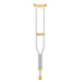 Crutches Under Arm Adjustable Aluminium Adult - QureMed
