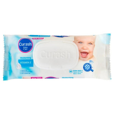 Curash Baby Wipes - Pkt 80 - QureMed