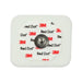 Electrode Red Dot Press Stud Foam Monitoring - QureMed