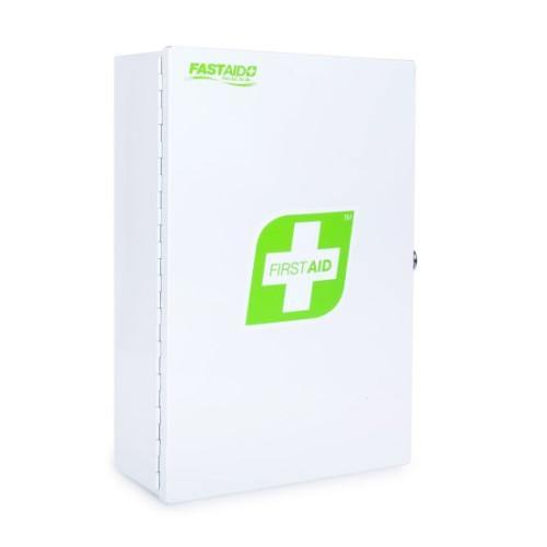 First Aid Cabinet Metal Empty 300x425x130mm - QureMed