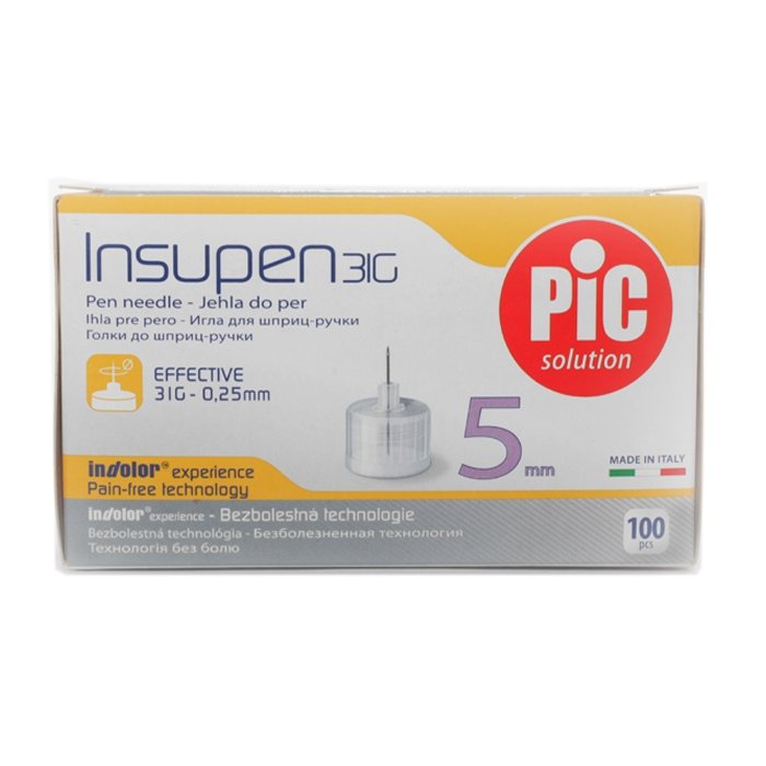 Insupen Pen Needle 31G 5mm Box 100 | QureMed