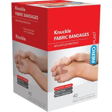 Knuckle Bandaid Fabric - Box 40 - QureMed