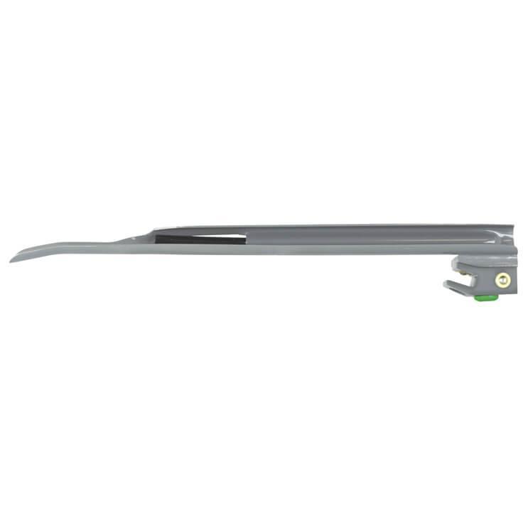 Laryngoscope Blade Disposable Metal FO Mill QureMed