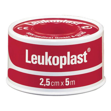 Leukoplast Rigid Zinc Oxide Tape 2.5cm x 5m - QureMed