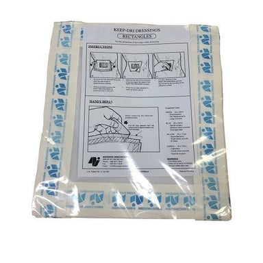 Protector Keep Dri Blue Rectangle - QureMed