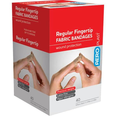 Regular Fingertip Dressings Fabric - QureMed