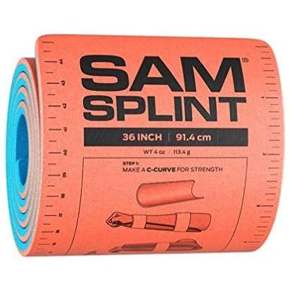 SAM Splint 36" Roll Orange/Blue - QureMed