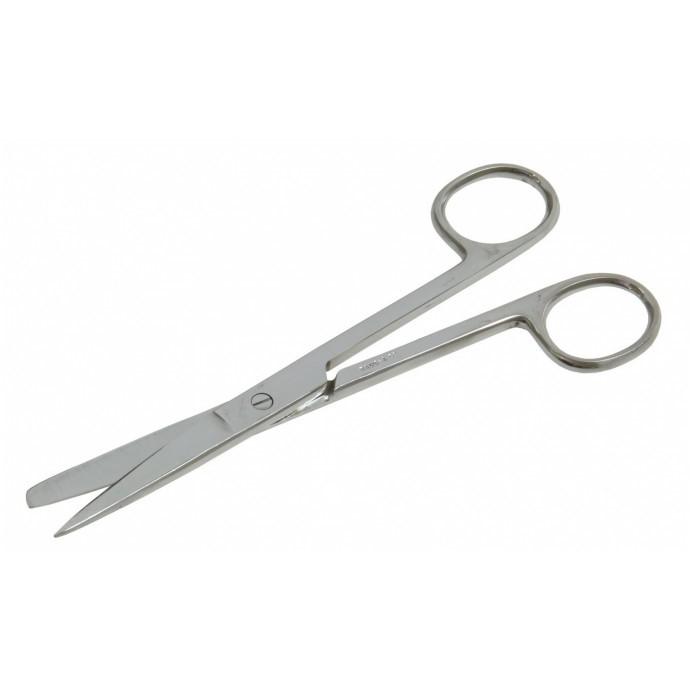 Scissors Surgical Sharp/Blunt Straight Basic 16cm | QureMed