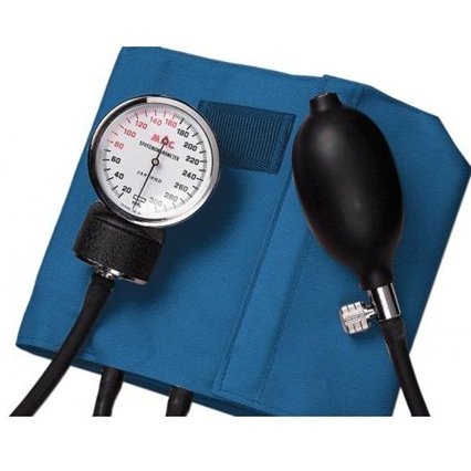 Sphygmomanometer Aneroid Palm Style Latex Free - QureMed