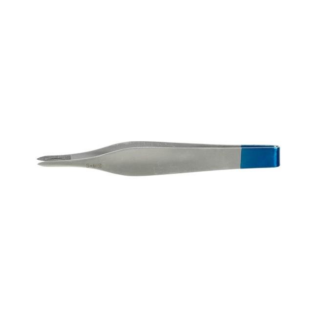 Splinter Forceps Non Toothed Disposable Sterile 11.5cm - QureMed