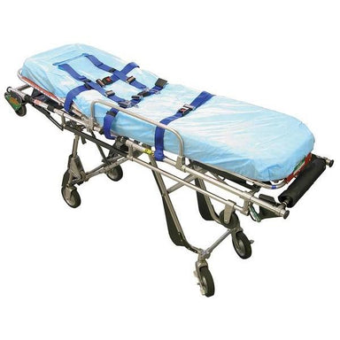 Stretcher Cover/Exam Fitted Sheet Lt Blue - QureMed