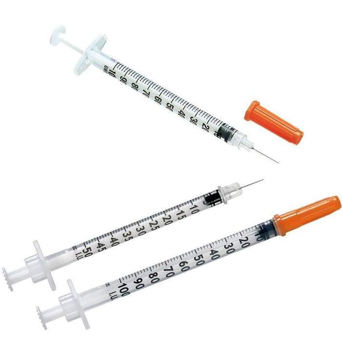 Syringe Insulin 1ml 29G - QureMed