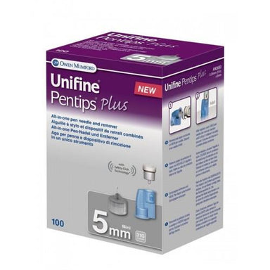 Unifine Pentips Plus 31G 5mm Bx100 - QureMed