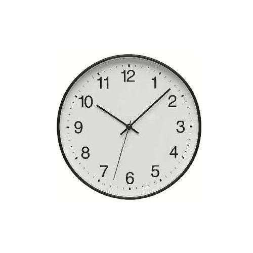 Wall Clock w/Second Hand & Battery - QureMed